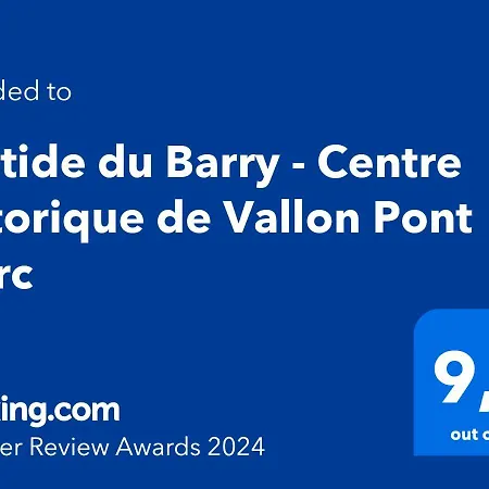 Bastide Du Barry - Centre Historique De Pont D'arc